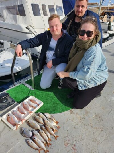 Fuengirola: Fishing Trip with Drinks and Gear - Meeting at AMATISPORT NAUTIC, dock number 2