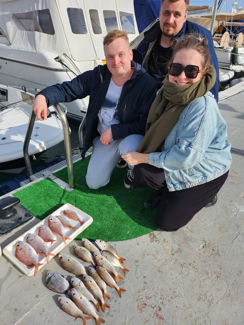 Fuengirola: Fishing Trip with Drinks and Gear - Meeting at AMATISPORT NAUTIC, dock number 2