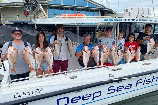 Full Day 9 Hour Offshore Fishing Charter - A 36-ft Cougar catamaran makes the trip feel manageable