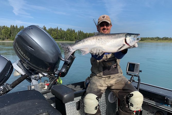 Full day Alaska Salmon Fishing on the Kenai Peninsula - The “Alaska” and Soldotna Stretch: Expect More Moving Around