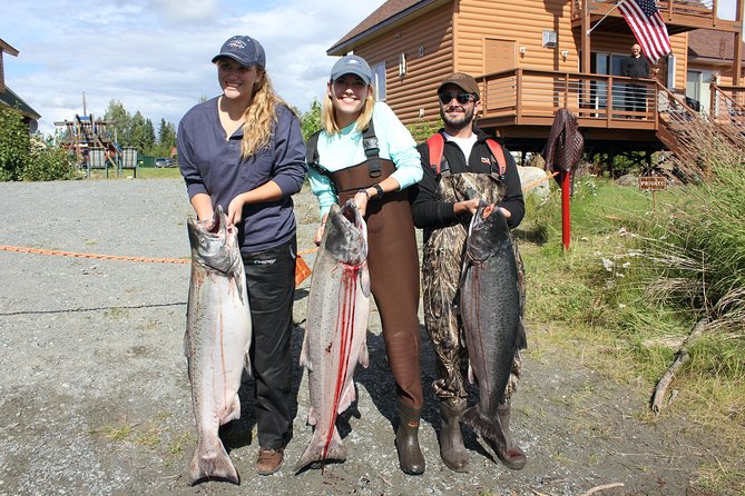Full day Alaska Salmon Fishing on the Kenai Peninsula - What You Get in Your Hands: Gear, Bait, Tackle, Boats