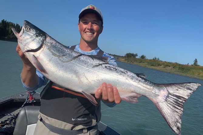 Full day Alaska Salmon Fishing on the Kenai Peninsula - What You Must Bring: Warmth, Weather, and Wet-Shoe Reality