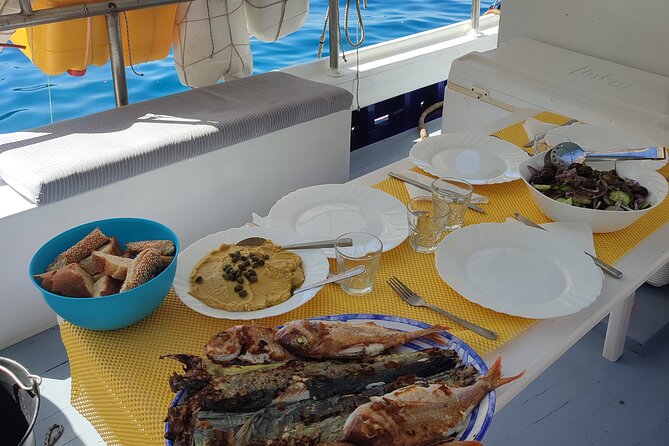 Full-Day Fishing and Boating Experience in Hydra - What the boat offers: comfort on a small, working vessel