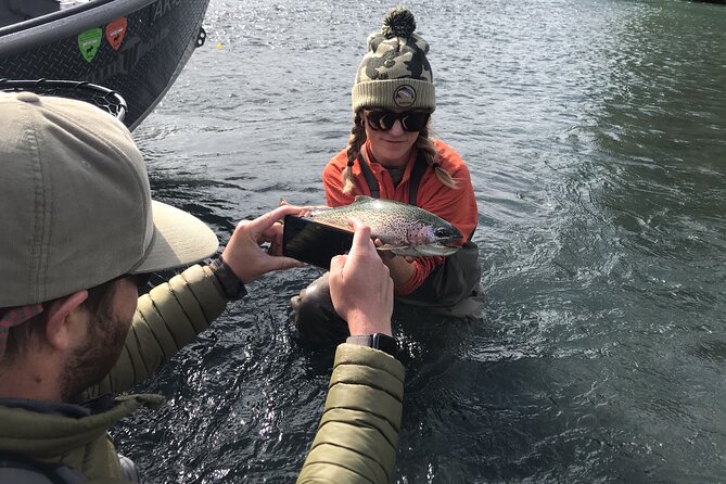 Full day fishing trips - What you can catch: trout and two kinds of salmon action