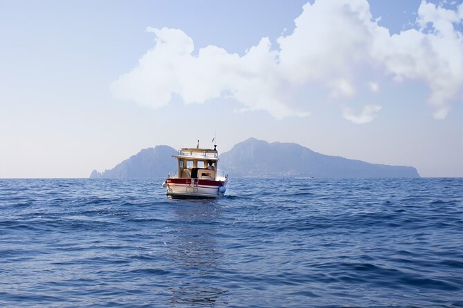 Group Capri tour , visit of caves, fishing legend and swimming - Punta Carena Lighthouse: a fishing spot with real local relevance