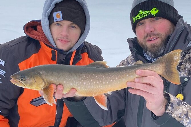 Guided Ice Fishing Excursions - What You Get for $200: Gear, Rods, and the Warm Setup