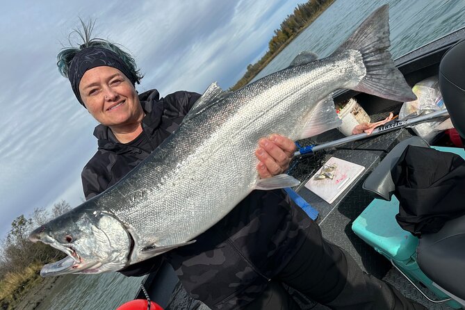 Half day Alaska Salmon Fishing on the Kenai Peninsula - Half-Day Salmon Fishing on the Kenai: the value in the hands-on help