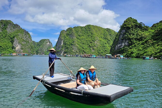 Halong & Bai Tu Long Luxury Day Tour - Fishing village & Kayak - Sunset on the Water: When the Day Pays Off