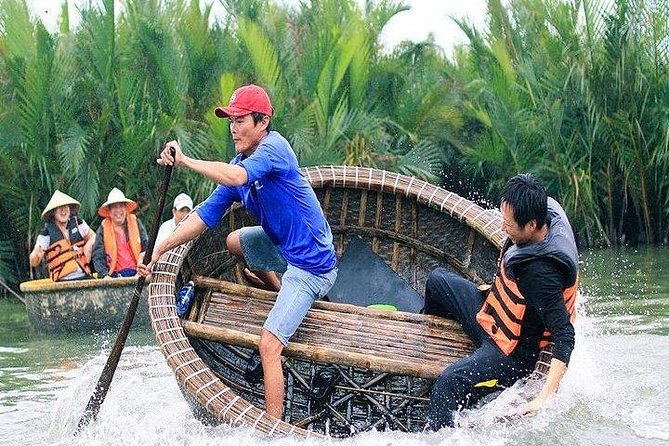 Hoi An Basket Boat Tour ( basket boat, visit water coconut forest, fishing crab) - Getting to the water: pickup, scooters, and what to expect