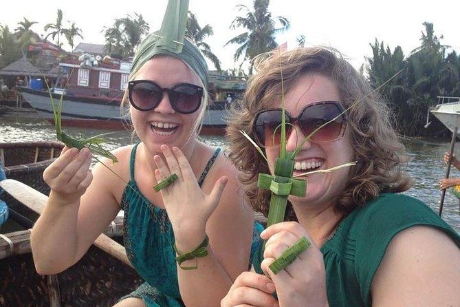 Hoi An Basket Boat Tour ( basket boat, visit water coconut forest, fishing crab) - Optional souvenir energy: hats, shade, and photo help