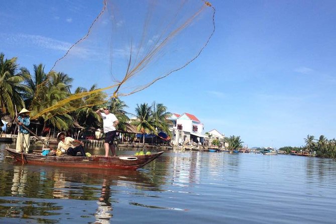Hoi An Basket Boat Tour & cooking class(local market, boating, fishing crab...) - Bamboo basket boats in Bay Mau Coconut Forest channels