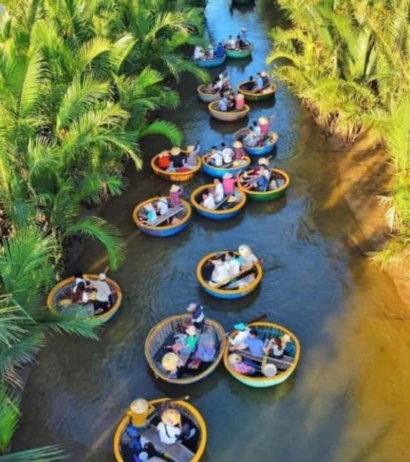 Hoi An: Coconut Basket Boat Ride and Fishing Experience - Getting there from Hoi An: Pickup, ride time, and drop-off