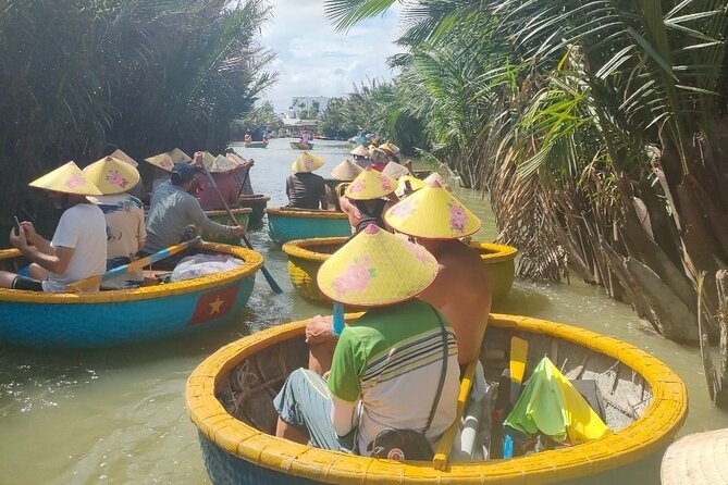Hoi An: Coconut Basket Boat Ride in the Coconut Forest - Basket boat spinning and net-casting: optional, time-limited, ask first