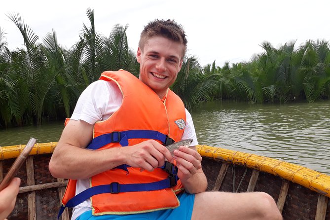 Hoi An Eco Tour Cooking Class & Fishing (Local market,basket boat,learn cooking) - Bay Mau Coconut Forest and the Nipa Basket-Boat Ride