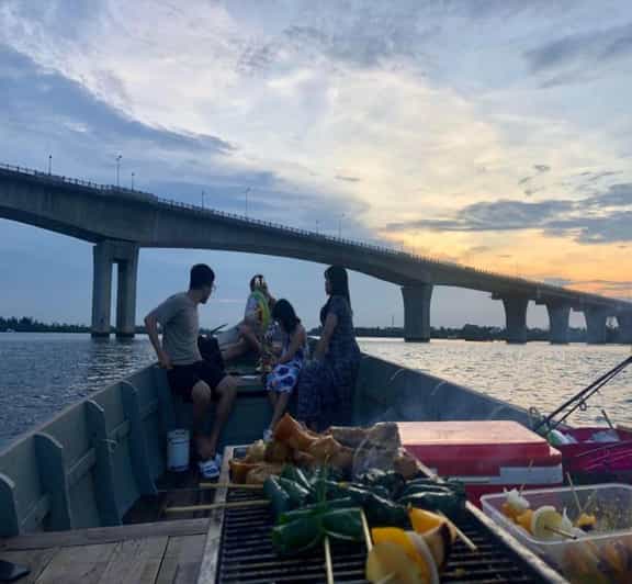 Hoi An: Sunset BBQ Fishing tour with Locals by Boat Cruise - Getting to the Boat: Mercy Homestay, Shoes, and No Big Bags