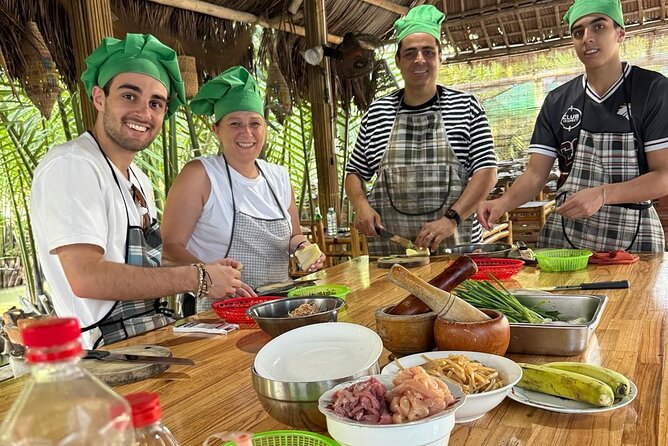 HoiAn:Making Lantern & Cooking Class-BasketBoat Ride,Crab fishing - Quick hits