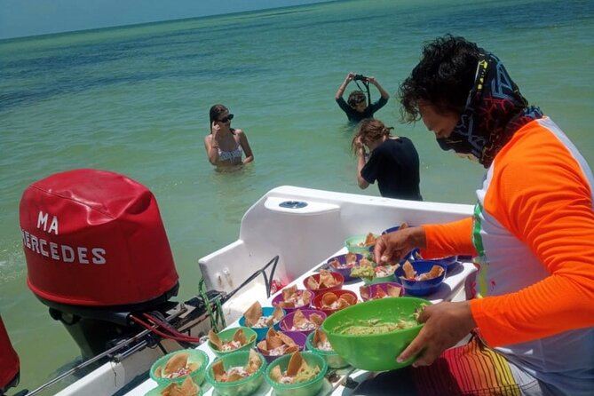 Holbox - Fishing & Snorkeling in Cabo Catoche with drinks & snack - Snorkeling in Cabo Catoche: the creatures are the point