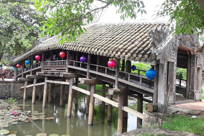 Hue Bike Tour with Optional Fishing Activities in Local Village - Stop 1: Thanh Toan Bridge and the Feeling of Getting Out of Town