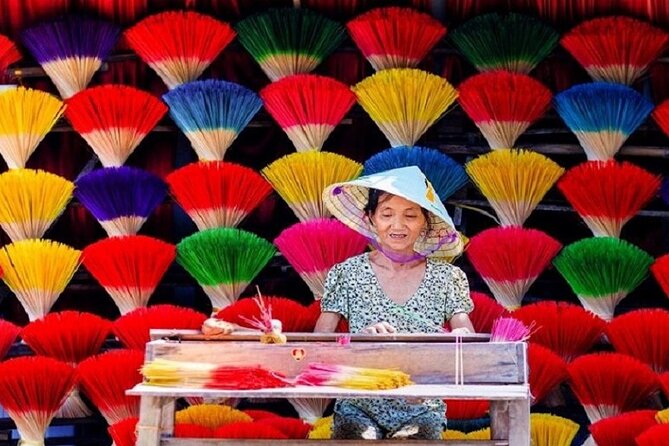 Hue Motorcycle Tour with Fishing: Best Unique Day Trips in Hue - The Imperial core: Imperial City, Thien Mu Pagoda, and Khai Dinh Tomb
