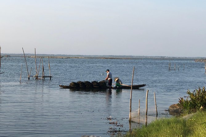 Hue to Hoi An or Hoi An to Hue sightseeing by Private Car - Stop 5: Lap An Lagoon for the silk-strip-water view (free)