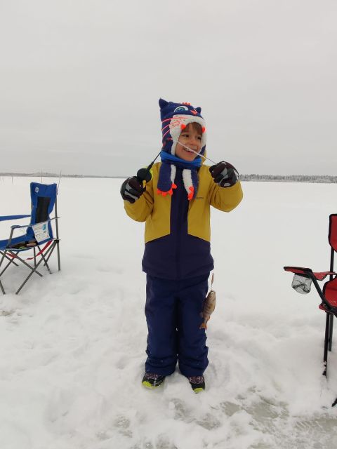 Ice Fishing Adventure in Levi with Salmon Soup - What to Bring (and What to Ask For)