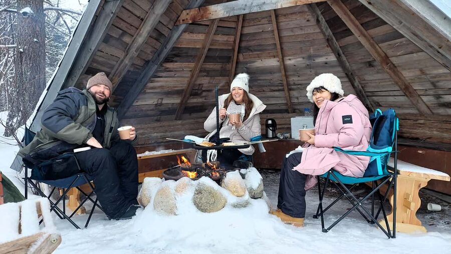 Ice Fishing Adventure in Levi with Salmon Soup - Time on the Frozen Lake: Peace, Patience, and Trying to Catch Something