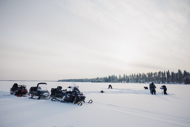 Ice Fishing and Snowmobile Safari Combo in Lapland - Key highlights you should know
