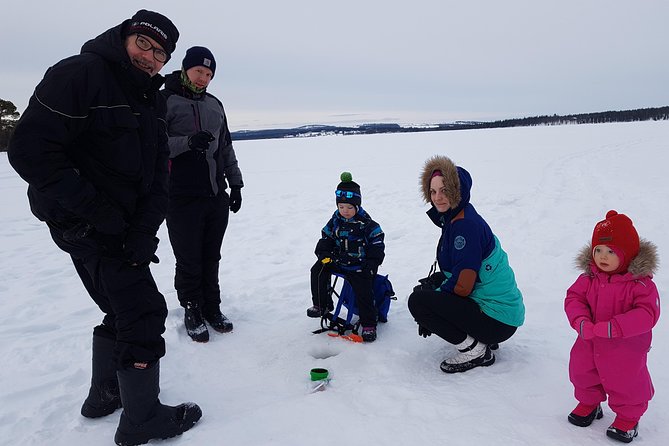 Ice fishing by car with hot beverages at Pyhä-Luosto - Getting There: Pickup From Pyhä-Luosto Makes This Tour Actually Easy