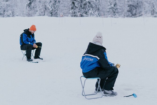 Ice Fishing by Snowmobile in Levi - Snowmobile Safari: The 10–15 km Ride Over Snow and Stillness