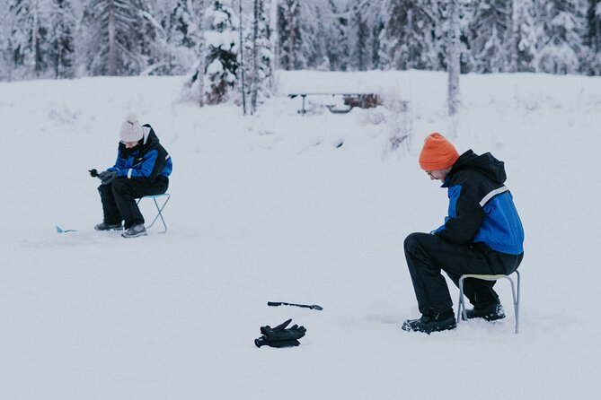 Ice Fishing by Snowmobile in Levi - Gear and Staying Warm: The Part People Underestimate