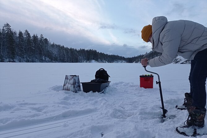 Ice fishing experience with Backpacker Helsinki Tour - Price and what makes $131.25 feel worth it