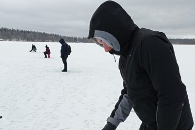 Ice fishing experience with Backpacker Helsinki Tour - Museokatu 8 to the frozen lake: how the day flows