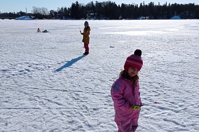 Ice fishing experience with Backpacker Helsinki Tour - Small group energy with a max of 8 travelers