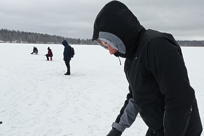 Ice fishing experience with Backpacker Helsinki Tour - Museokatu 8 to the frozen lake: how the day flows