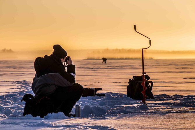 Ice Fishing on a Frozen Lake in Levi - Key Things to Know Before You Go Ice Fishing by Levi