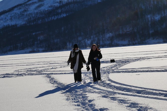 Ice Fishing On The Fjord - The small-group advantage with Karin and Oskar