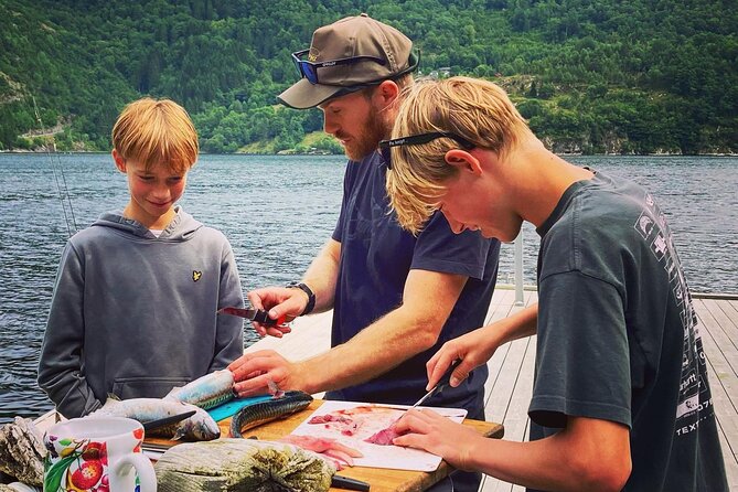 Inshore fishing in the Drangefjord - Drangefjord inshore fishing: Viking-era surroundings, seals, and sea trout