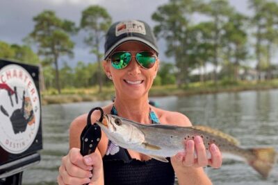 Inshore Fishing on the Waters of the Choctawhatchee Bay - Dress Blues boat tour: comfort, shade, and safety