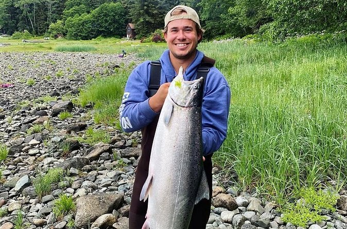 Juneau Shore Fishing Shuttle and Gear - Choosing Where You Fish: Streams, Rivers, and Sometimes a Pier