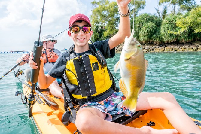 Kayak Fishing in Singapore, Sentosa, East Coast: Day, Sunset & Night Adventures - Hobie pedal kayaks: why this fishing feels different