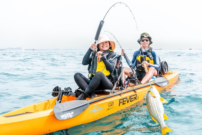 Kayak Fishing in Singapore, Sentosa, East Coast: Day, Sunset & Night Adventures - East Coast and Lazarus Island: where the fishing energy picks up