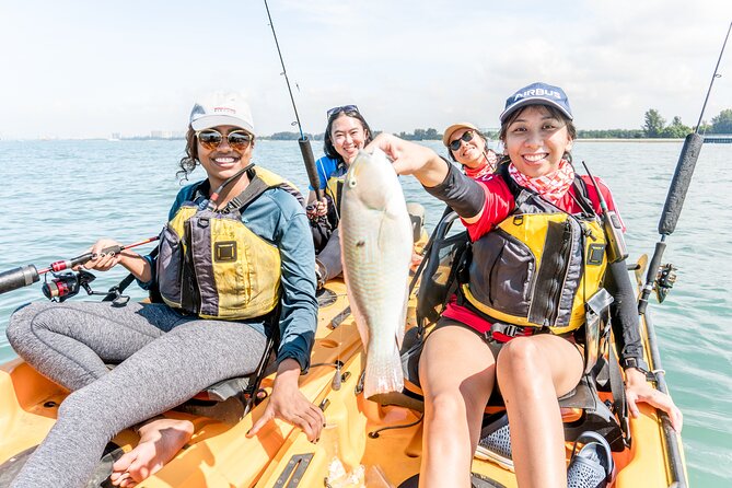 Kayak Fishing in Singapore, Sentosa, East Coast: Day, Sunset & Night Adventures - Pulau Ubin Nature and Kampong Walk: a break from pure fishing
