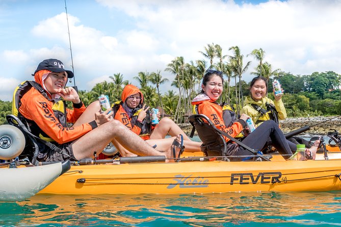Kayak Fishing in Singapore, Sentosa, East Coast: Day, Sunset & Night Adventures - Returning through Sentosa and Palawan Beach