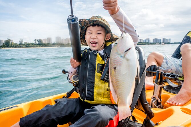 Kayak Fishing in Singapore, Sentosa, East Coast: Day, Sunset & Night Adventures - Gear and coaching: what you’re given and what you’ll learn