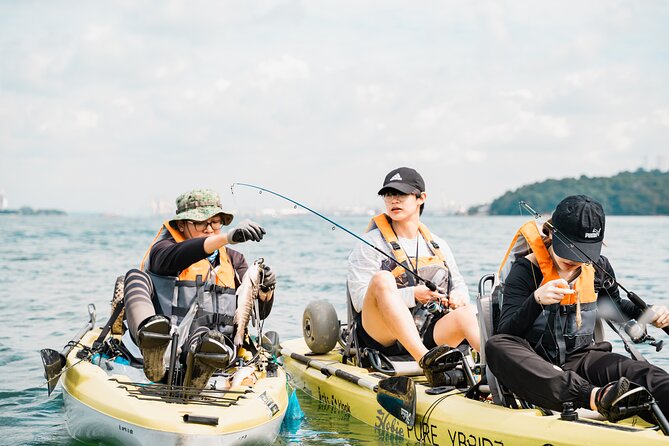 Kayak Fishing Tour in Singapore, Pasir Ris and Pulau Ubin Kelongs - Your Gear Package: Hobie Kayaks and Fishing Kit Included