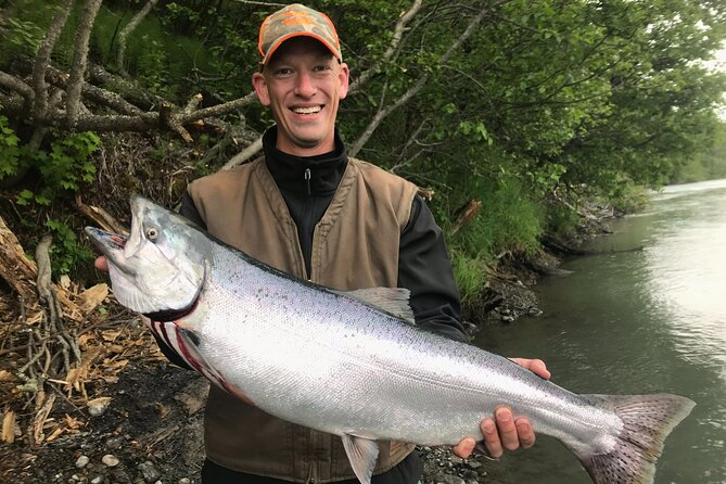 Kenai River Guided Fishing Charters in Alaska - Fly or conventional: you choose how to fish