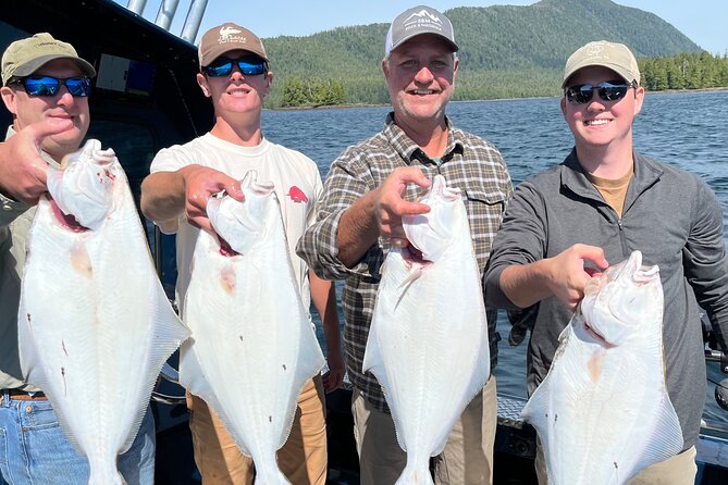 Ketchikan Halibut Hunt Fishing Adventure & Wildlife - Top Rated - The real show: fishing, calm waters, and wildlife watching