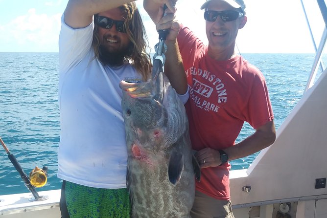 Key West Deep Sea Fishing: Big Fish - What’s included: water, but bring your own extras