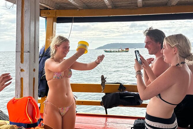 Koh Rong Tour: A Snorkeling, Fishing, Sunset, Plankton - Koh Koun snorkeling: your main reef time