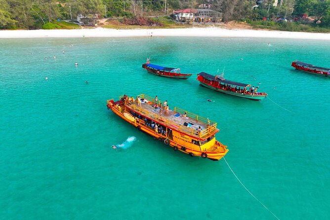 Koh Rong Tour: A Snorkeling, Fishing, Sunset, Plankton - Long Beach (5 km of sand): BBQ, beer, fruit, and a real rest